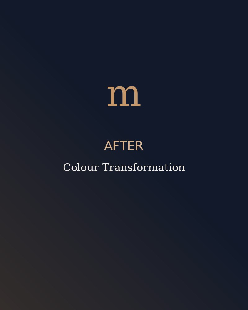 After — colour transformation at NAYALO