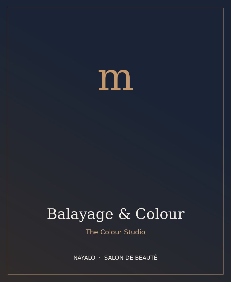 Balayage & Colour at NAYALO Salon de Beauté